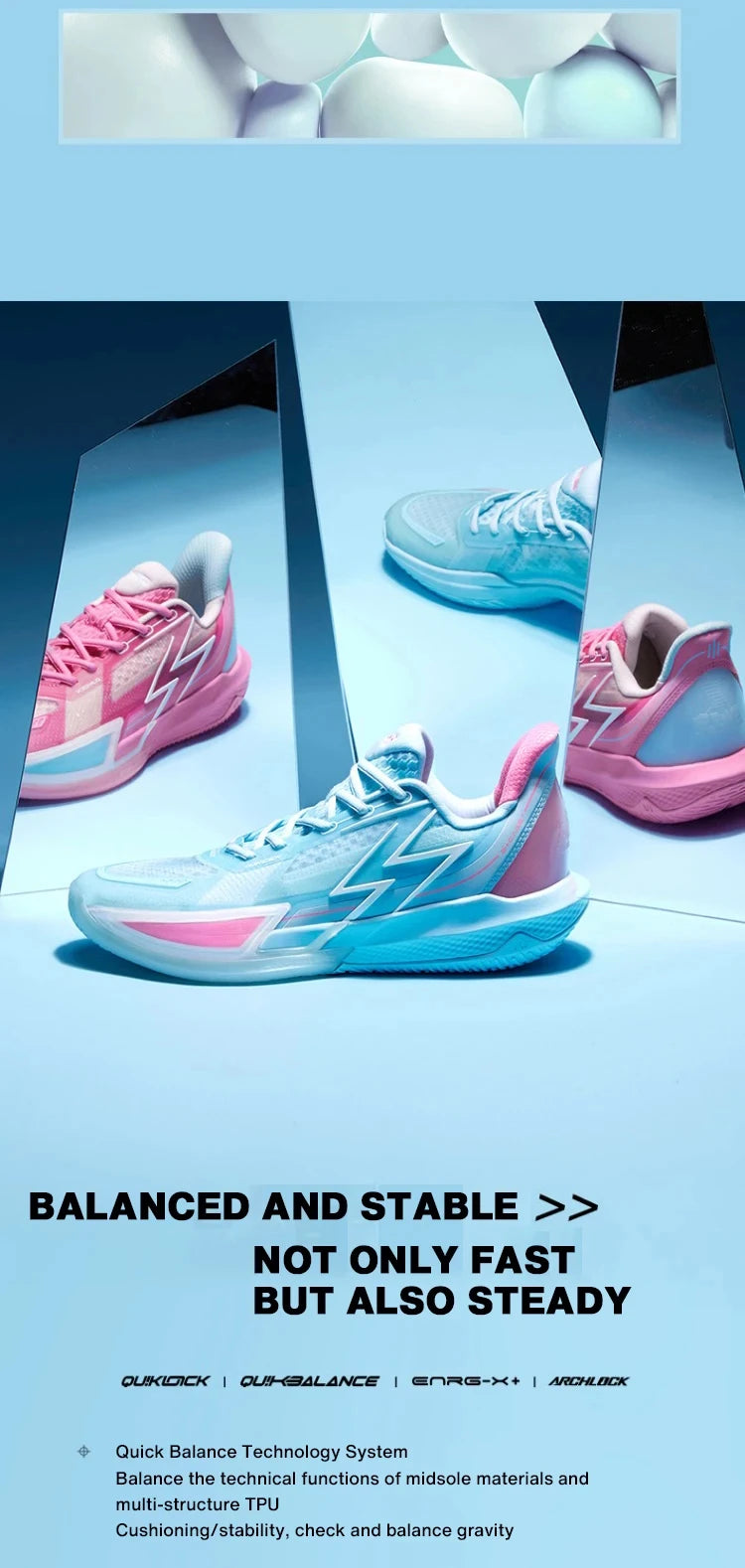 361 Degrees BIG3 4.0 Quick Unisex Basketball Sports Shoes Comfort Wear-Resistant Anti-Slip Mesh Breathable Sneakers 672321105