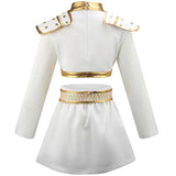 Girl's 4-Piece Pop Star Devil Hunter Costume Set