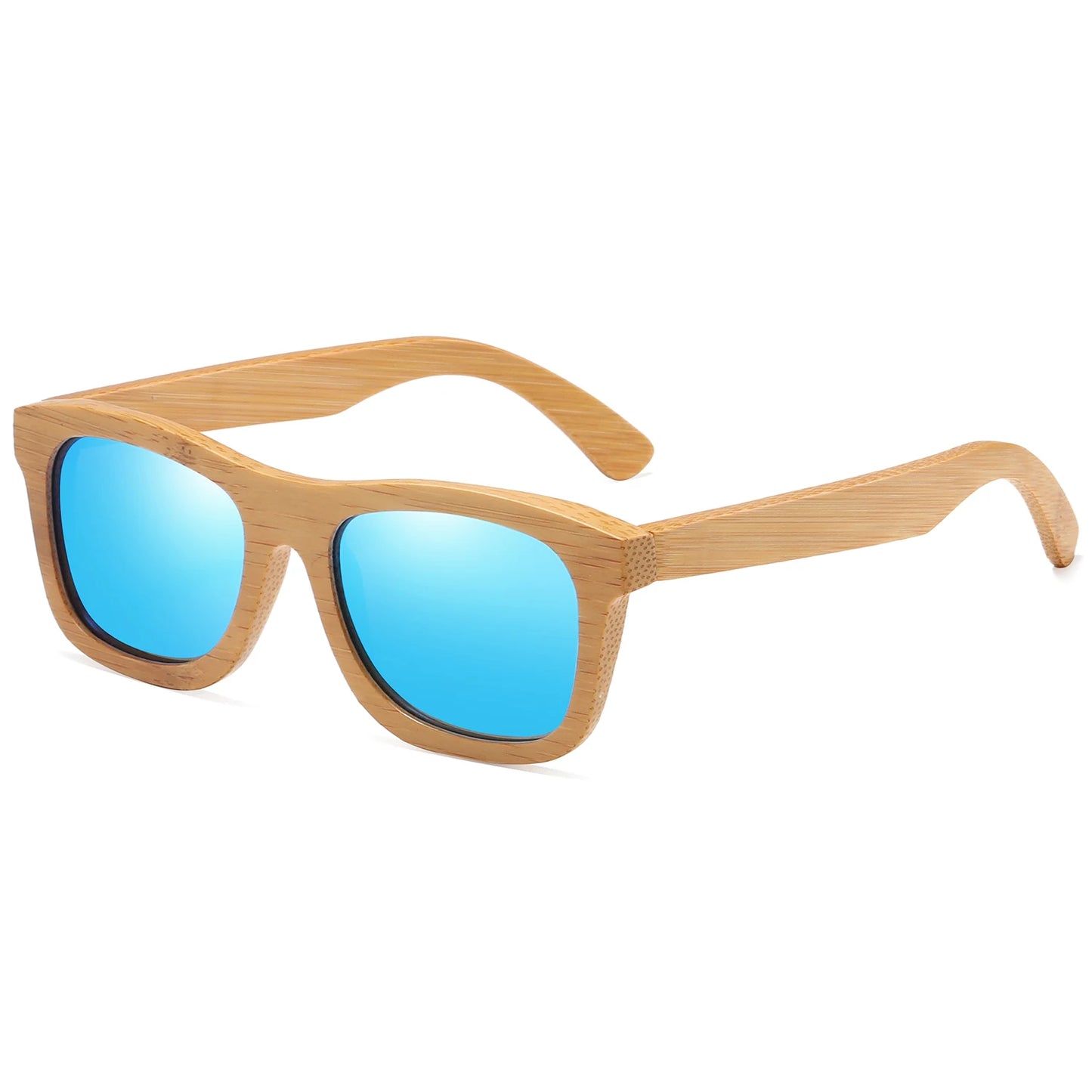 GM - Vintage Bamboo And Wood Sunglasses, Handmade,, Fashion, Sports Glasses,1725VIP