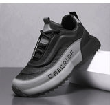 Brand protection 2026 new men's lightweight non-slip breathable wear-resistant running sports fashion versatile casual shoes