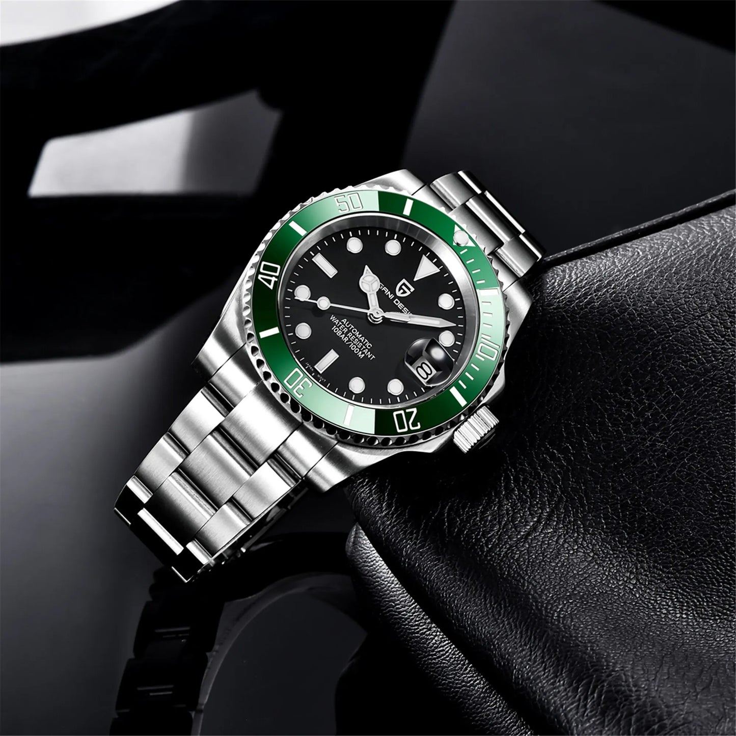 PAGANI Design 2026 New 40mm Men Automatic Mechanical Watches Men Luxury Miyota 8215 Stainless Steel Waterproof Watch Relogio