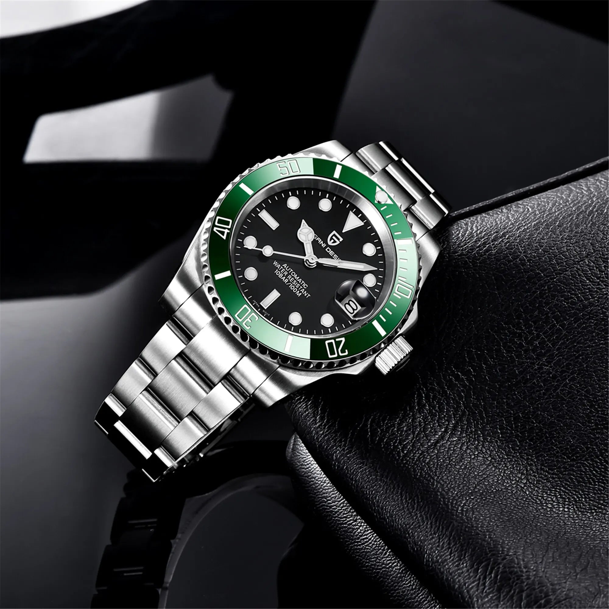 PAGANI Design 2026 New 40mm Men Automatic Mechanical Watches Men Luxury Miyota 8215 Stainless Steel Waterproof Watch Relogio