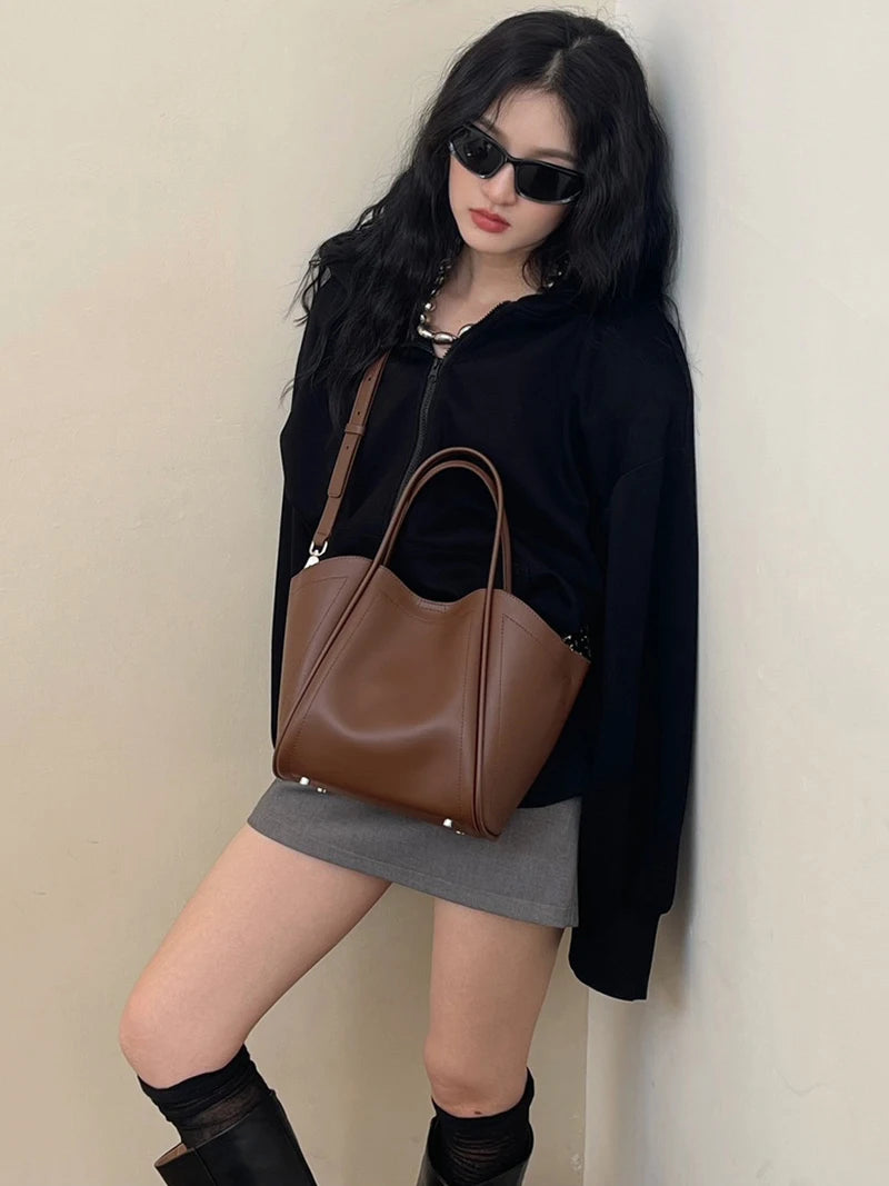 2025 Women's Large Capacity Handbag Wing Design Handheld Tote Daily Use And Commuting Single Shoulder Crossbody Bag for Ladies