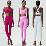 Women's Seamless High-Stretch Yoga & Fitness Set (2-Piece)
