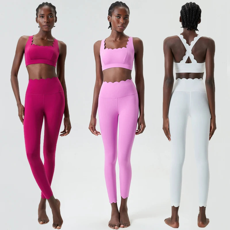 Women's Seamless High-Stretch Yoga & Fitness Set (2-Piece)