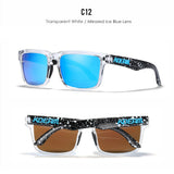KDEAM Men's Polarized Sunglasses Square Casual Outdoors Sun Glasses Women Unisex Sunglass For Couple With New Package
