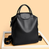100% Genuine Cowhide Leather Women Backpack Large Capacity School Back Pack Female Casual Travel Bagpack Rucksacks for Girls Sac