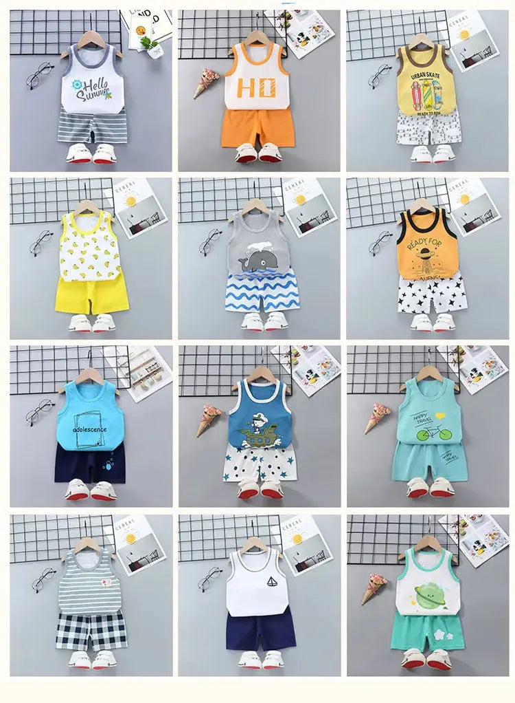 2-Piece Cotton Summer Set