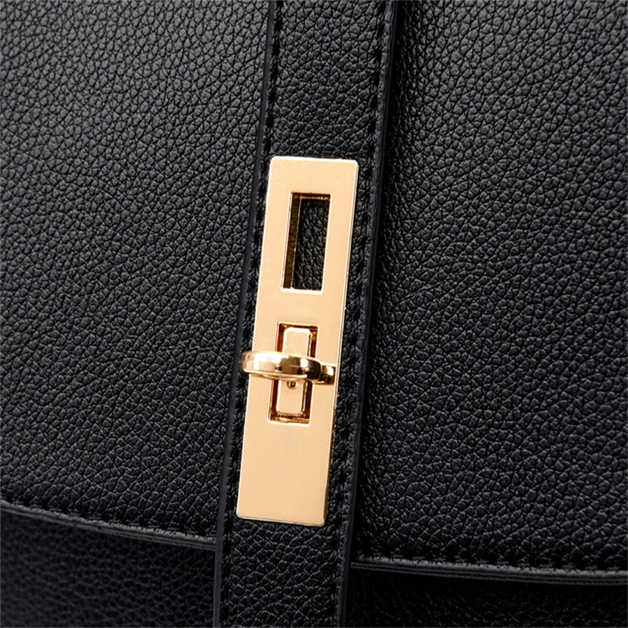 Luxury Vintage Leather Backpack
