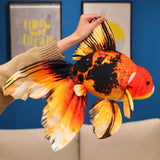 Goldfish  Lucky Koi Animals Plush Toys  Goldfish Cartoon Sift Dolls Kids Birthday Gifts Decor Throw Pillow Home Decor