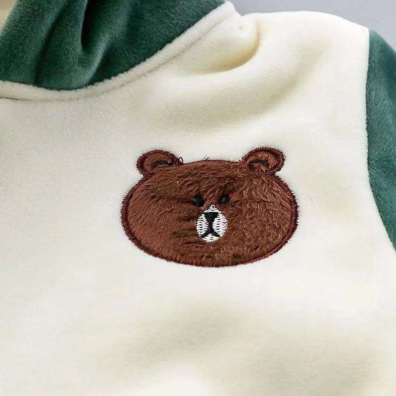 Children’s 3-Piece Padded Cartoon Outfit