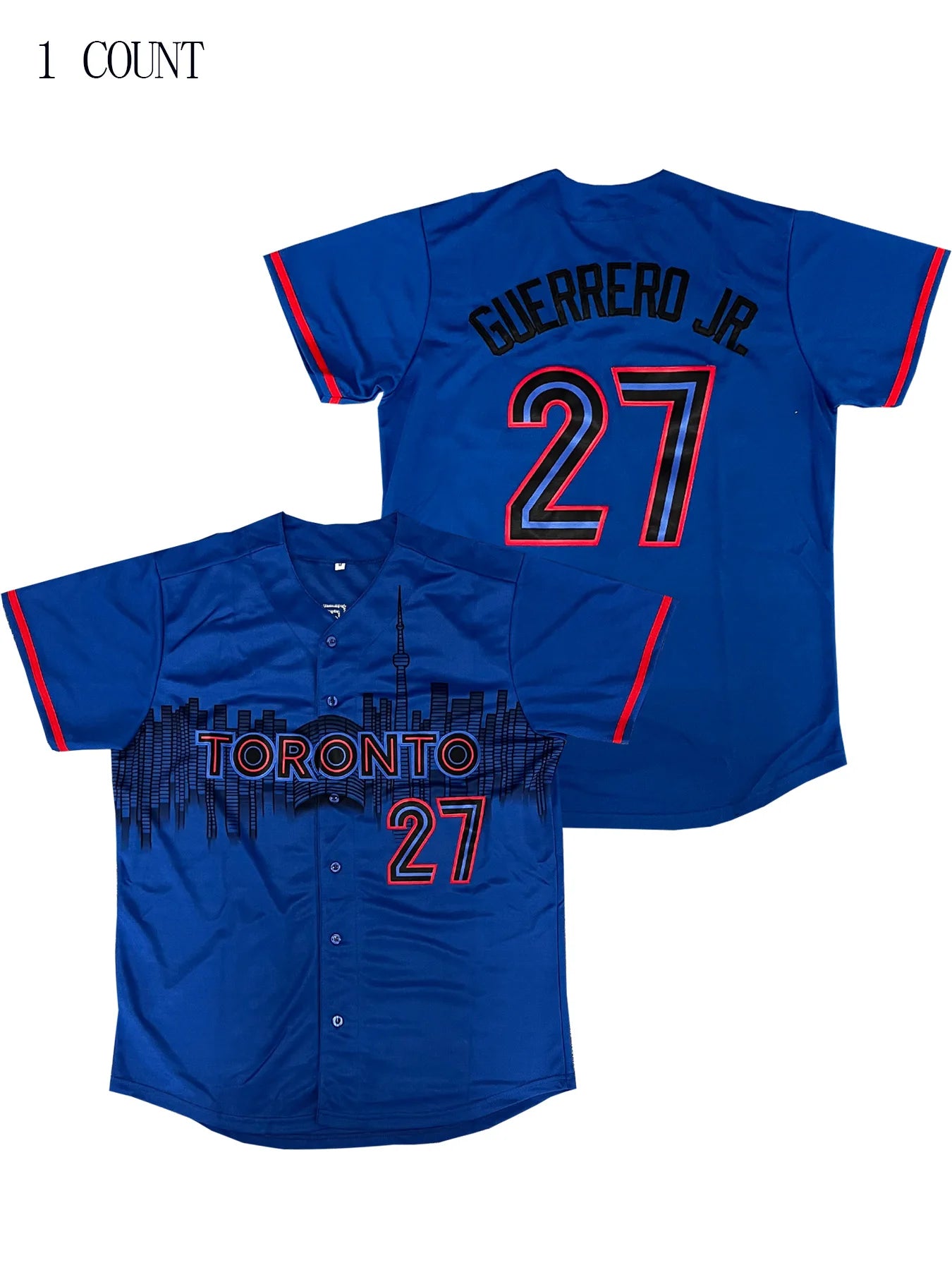 Toronto Baseball Embroidered Jersey