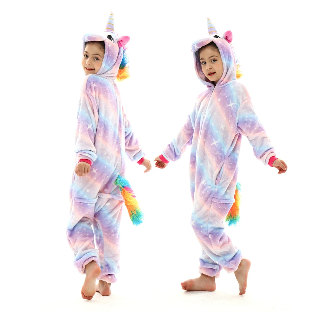 Kids' Animal Onesie & Plush Jumpsuit