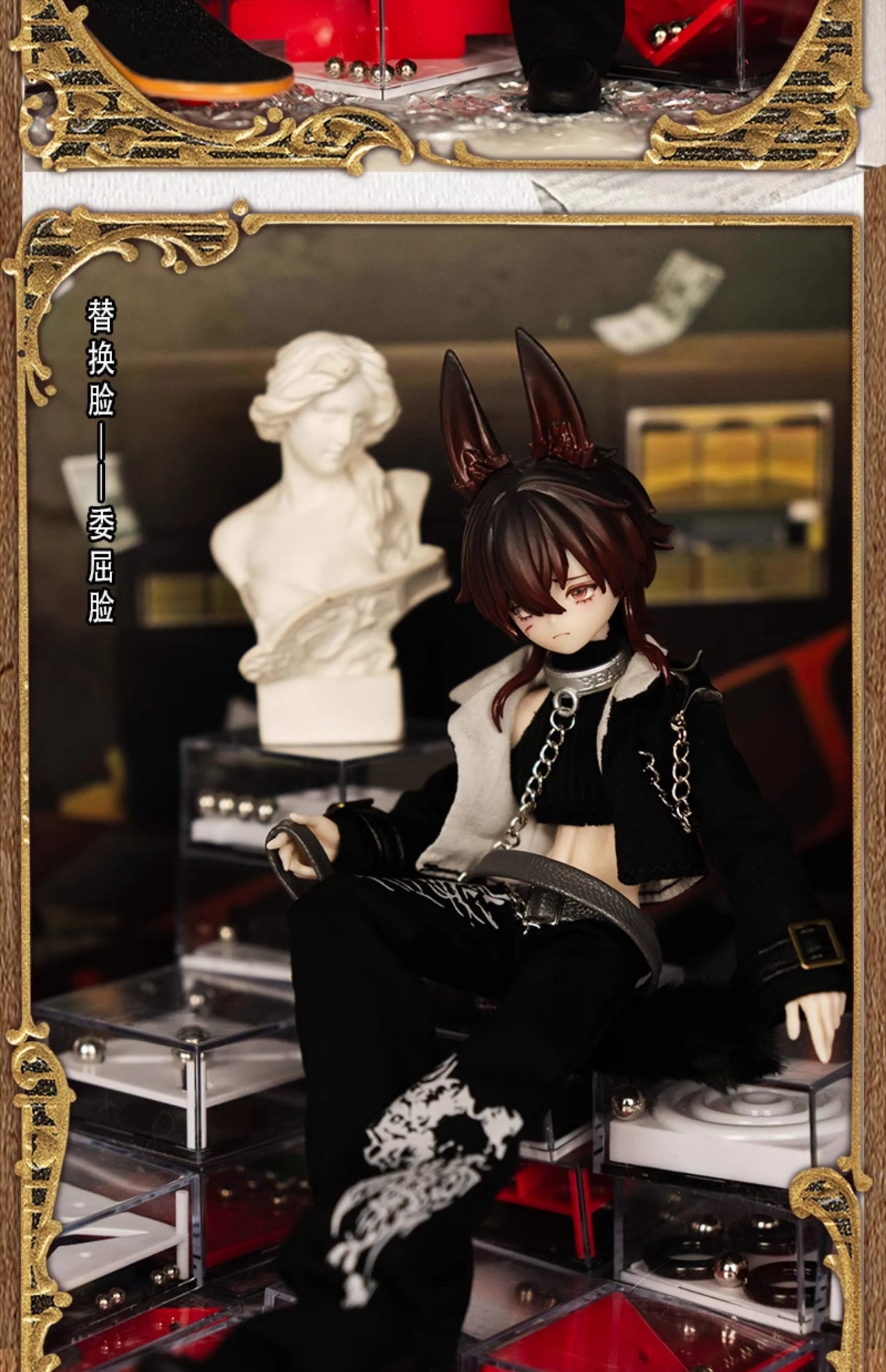 Original Jidongshunxi 17cm Sicily Past The Story Series Mjd Blind Box With Movable Joints Anime Figure Modle Toy Desktop Gifts