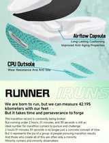 IRUNSVAN Full Plam Carbon Plate Trail Running Shoes Men 2026 High Quality Trendy Shoes New Ultra-light Running Shoes Sports