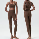 Women's Seamless High-Stretch Yoga & Fitness Set (2-Piece)
