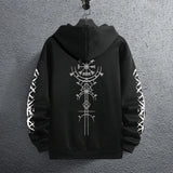 Men’s Classic Black Pullover Hoodie