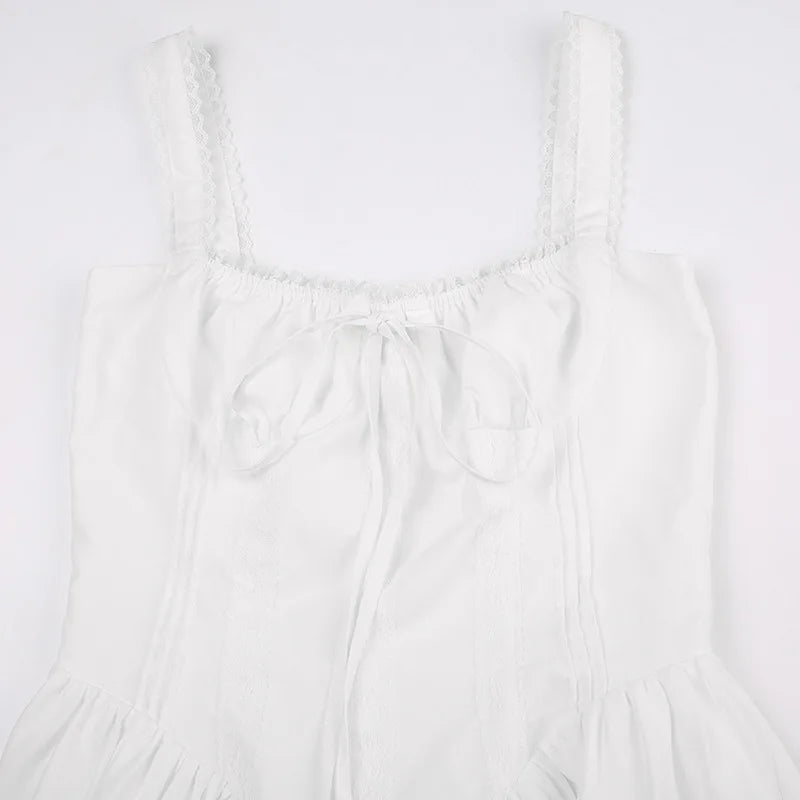 French Hepburn Style Black Camisole Dress