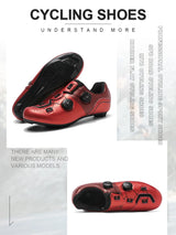 2026 MTB Cycling Sneaker Men A5 Leather Self-Locking Cleat Spd Road Bike Shoes Women Flat Trail Train Mountain Bicycle Shoes