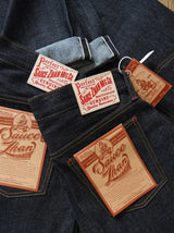SauceZhan 344XX High-Rise Relaxed Selvedge Denim Jeans