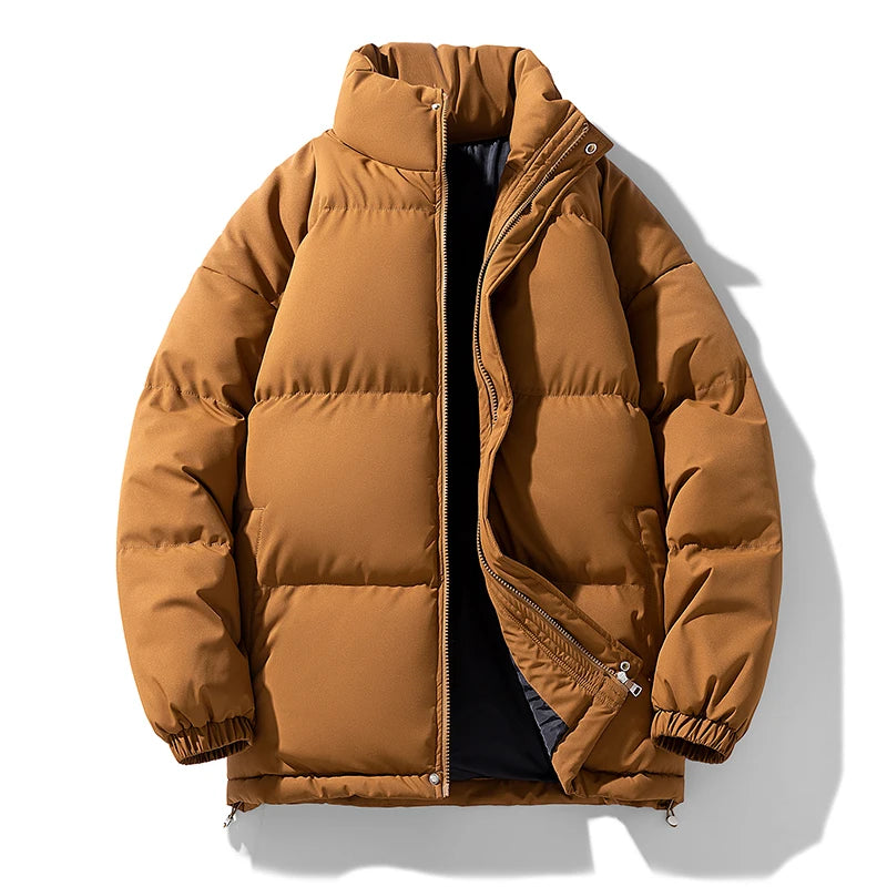 Men's Oversized Winter Parka – Thick Warm Padded Coat