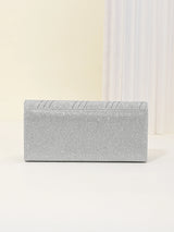 Simple And Elegant Glitter Evening Bag Clutch Purses for Women Ladies Sparkling Party Handbag Wedding Bag