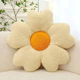 Five-Petal Flower Throw Cushion | Macaron Colors