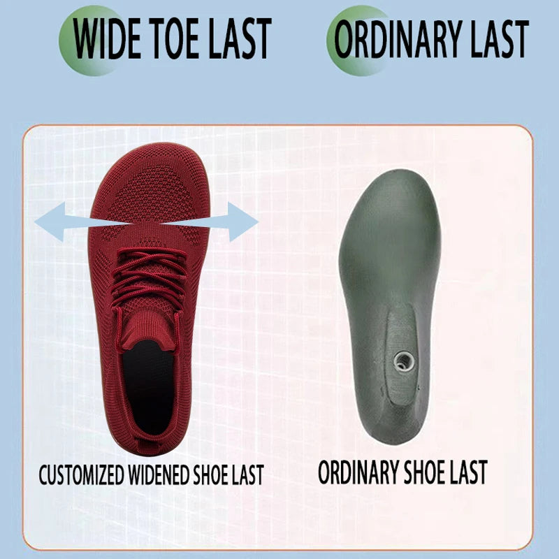Minimalist Zero-Drop Barefoot Sneakers