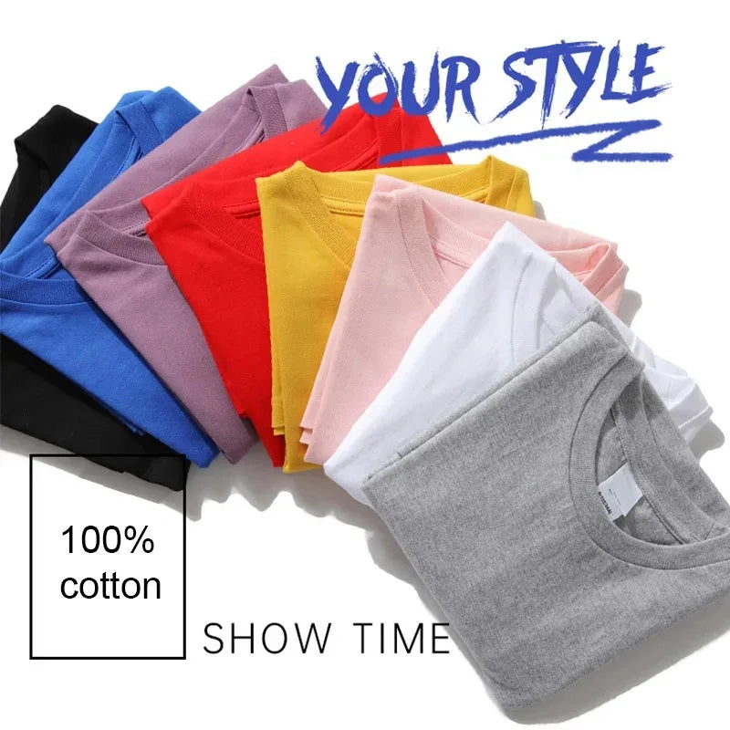 Men's Scuba Diving Cotton Crew Neck T-Shirt
