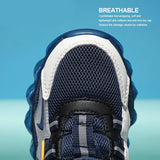 Kids' Lightweight Mesh Running Sneakers