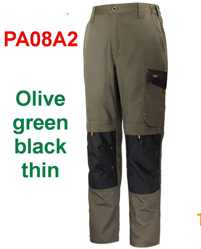 Men's Multi-Pocket Straight-Leg Cargo Pants