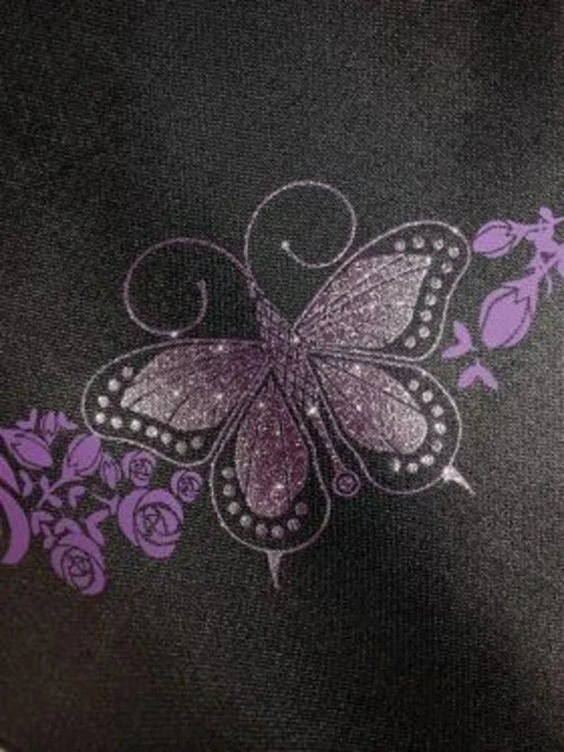 Purple Drawstring Handbags For Women Japan Brand Designer Shoulder Bag Large Capacity Embroidery Fashion Casual Shopper Tote Bag