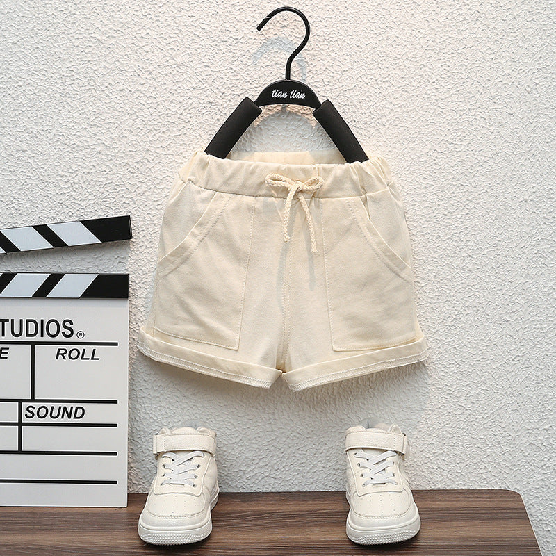 Boys' Summer Cotton Letter Print Set