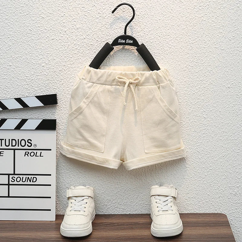 Boys' Summer Cotton Letter Print Set