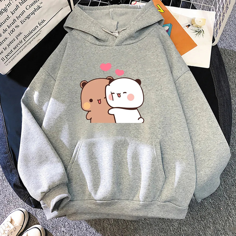 Cute Dudu Anime Hoodie – Unisex Casual Spring & Autumn Pullover
