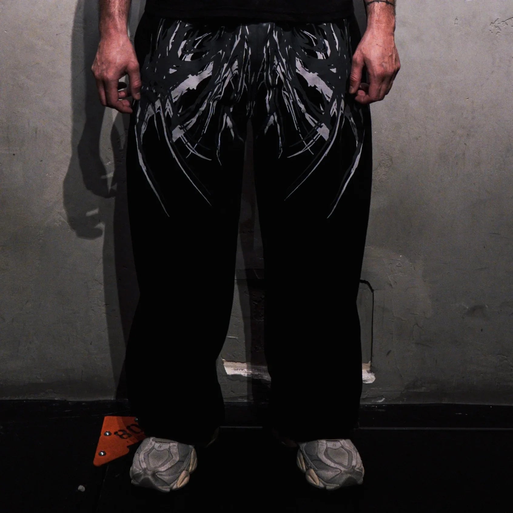 Dark Y2K Unisex Streetwear Joggers