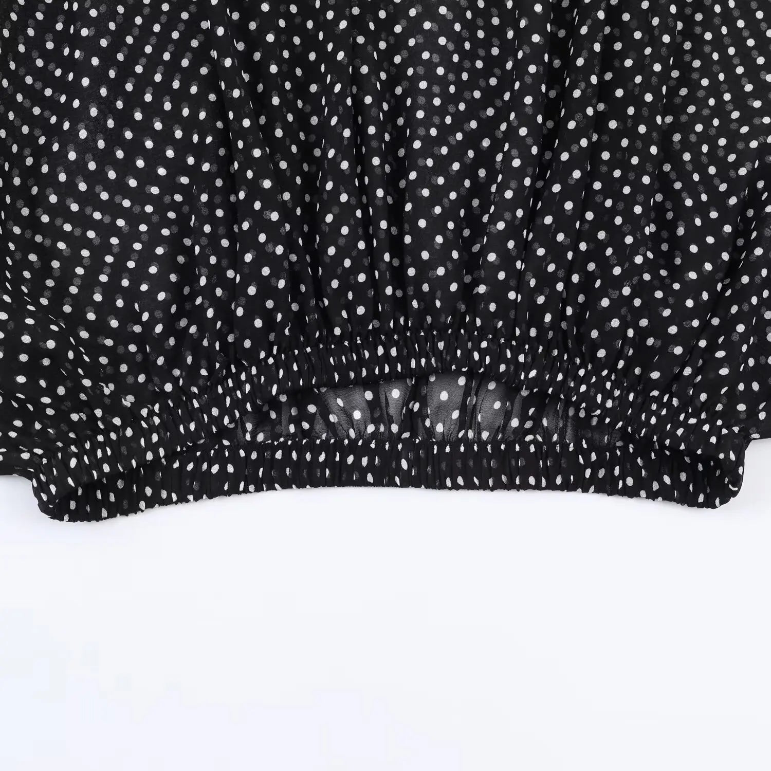 Polka Dot Printed Midi Skirts Two Piece Sets for Women 2025 Summer Chic Bow Tied Blouse Top Suits Woman 2 Piece Outfits
