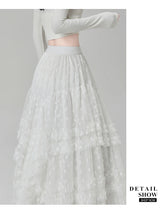 Gothic Lace Trumpet Skirt – Fairycore & Punk Streetwear
