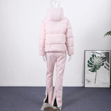 Windproof Faux Fur Ski Jumpsuit