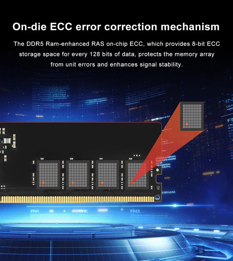 JUHOR DDR5 16GB RAM – High-Speed Desktop Memory