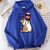 Cartoon Cat "Salary Increase" Hoodie