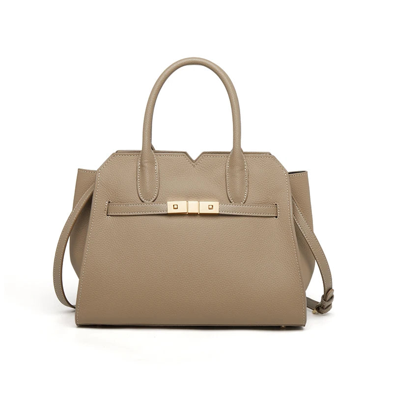 Hot Seller ZOOLER Quality Handmade 100%  Genuine Leather Women Handbag Luxurious Tote Shoulder Bags Female Business Use#YC368