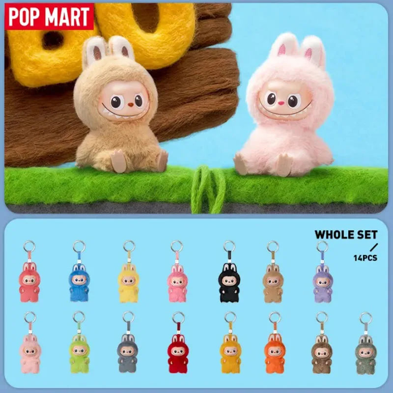 POP MART LABUBU THE MONSTERS PIN FOR LOVE Series Vinyl Plush Pendant Blind Box Toys Kawaii Anime Action Figure Surprise Mystery