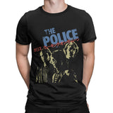 The Police Rock Band Graphic T-Shirt — Unisex Cotton Tee