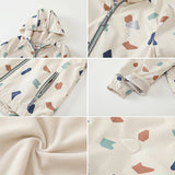 HONEYKING Children's Clothing Sets Raincoat Suit Baby Waterproof Overalls Pants Girls Jumpsuit For Kids Jacket And Trousers Set