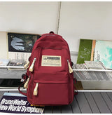 Fashion Big Student School Backpack Rucksack Girls Boys School Bag High Capacity Women Backpack Female Leisure Travel Mochila