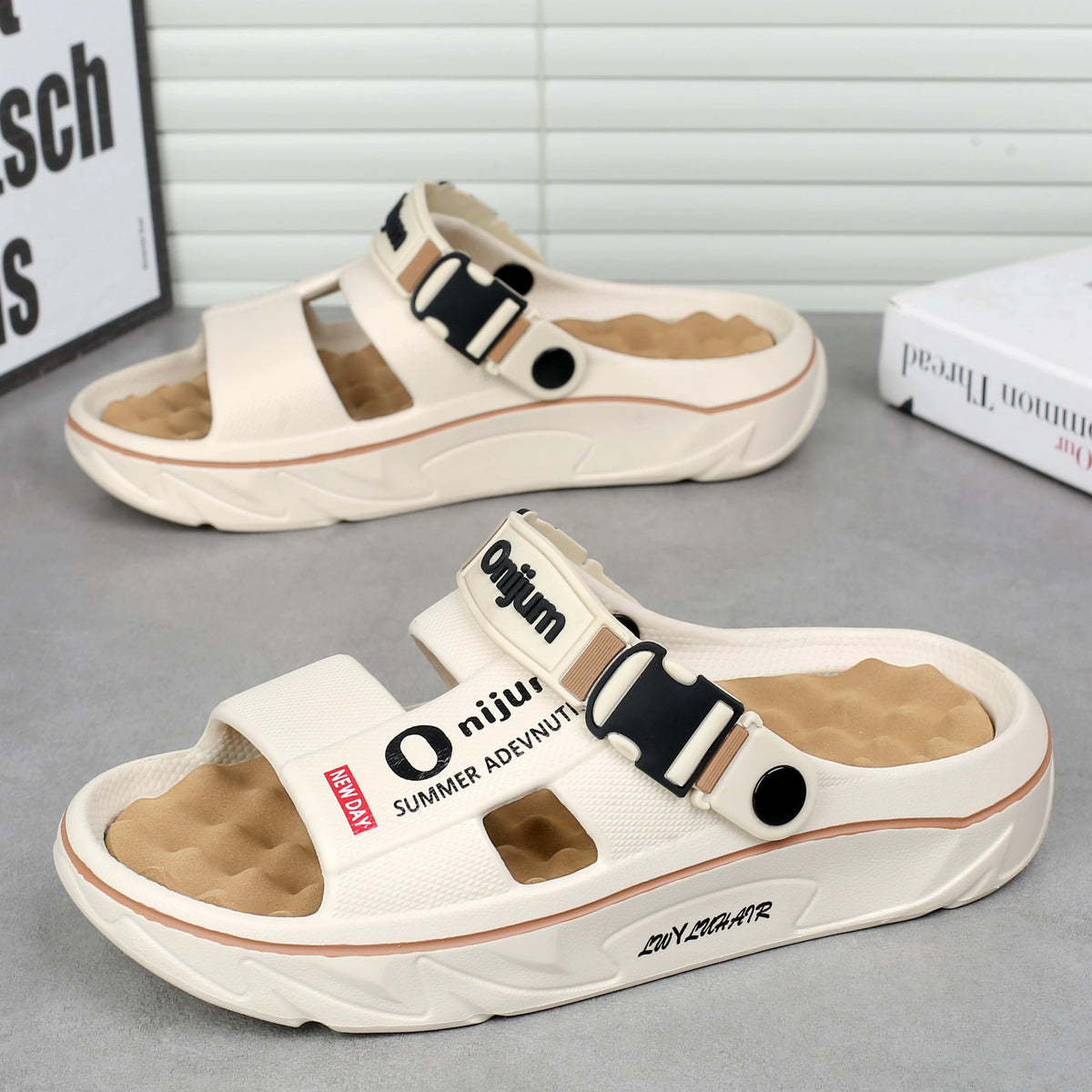 Men's Soft EVA Slides for Indoor & Outdoor Wear