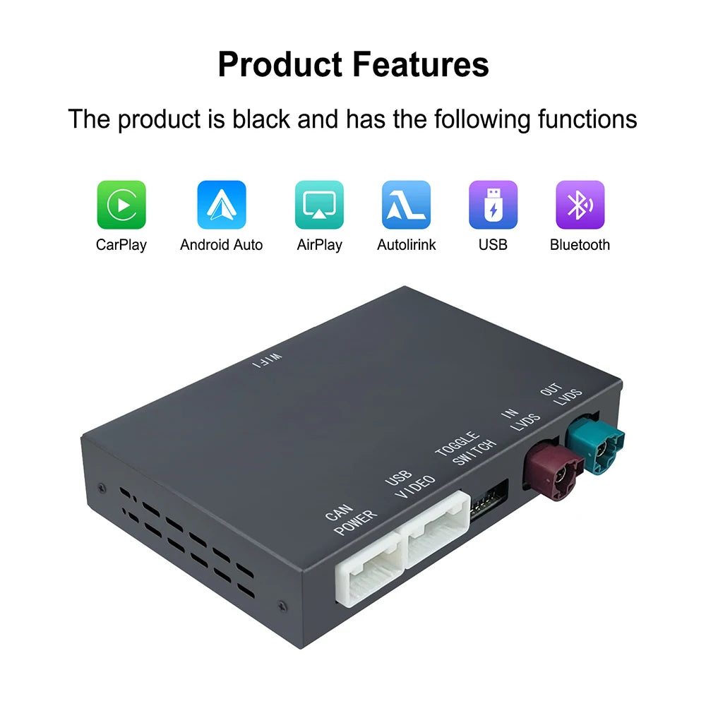 Wireless CarPlay & Android Auto for BMW NBT System