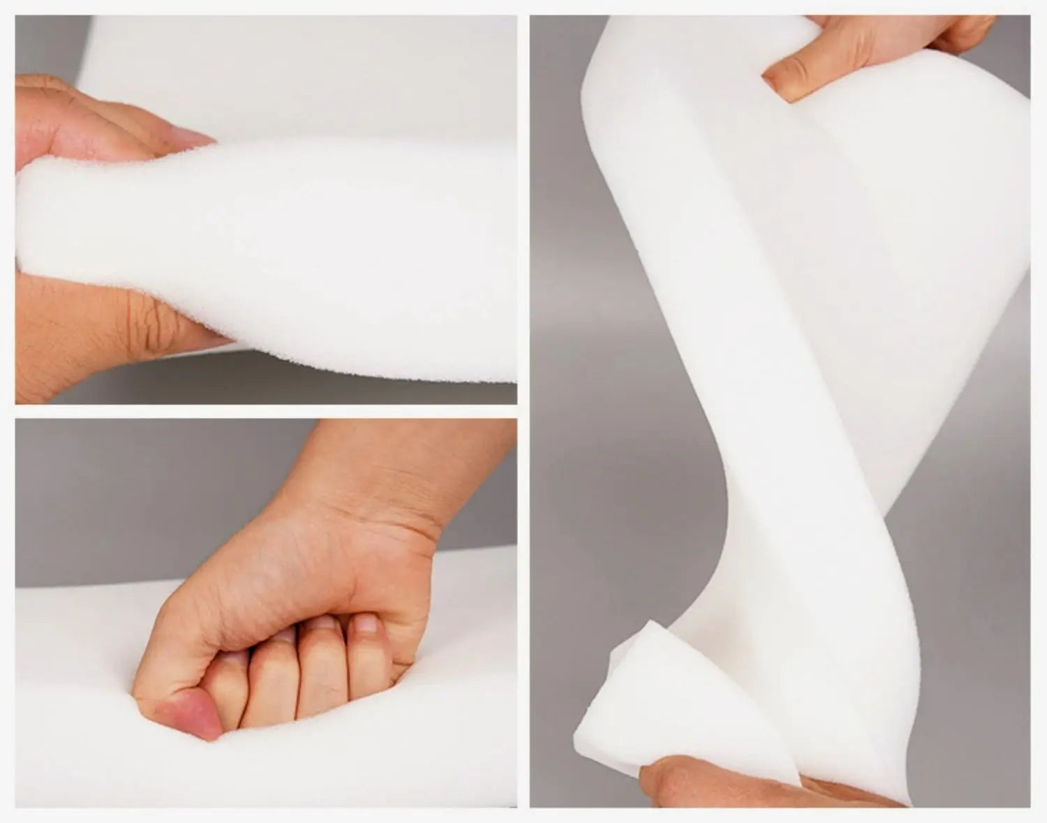 Premium Memory Foam Cushion Insert – Custom Cut & Shaped