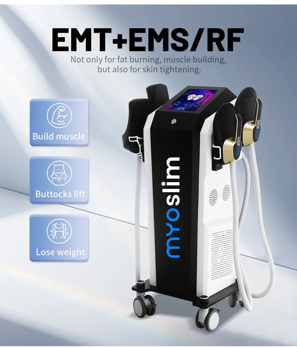 EMS Body Sculpting EMS Body Slimming Machines EMS RF Muscle Shaping In Sculpt Electromagnetic Stimulate Sliming Device